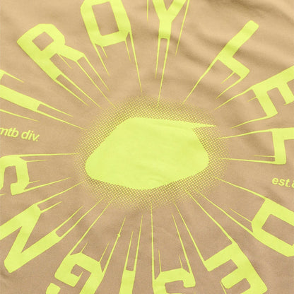 Troy Lee Designs Ruckus Long Sleeve Ride Tee - The Fuzz - Timber