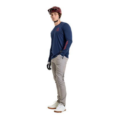Troy Lee Designs Skyline Long Sleeve Ride Tee - Locals - Midnight
