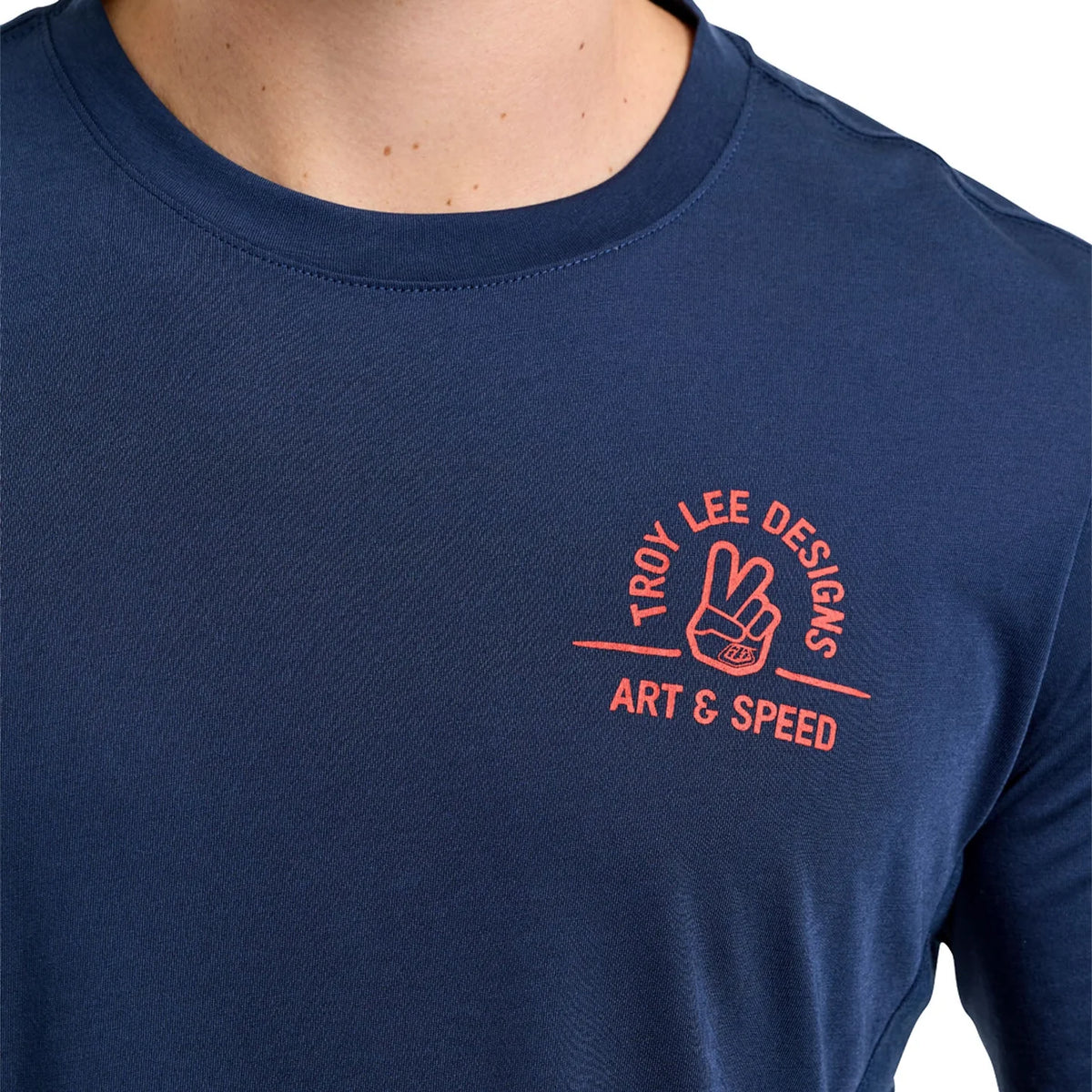 Troy Lee Designs Skyline Long Sleeve Ride Tee - Locals - Midnight