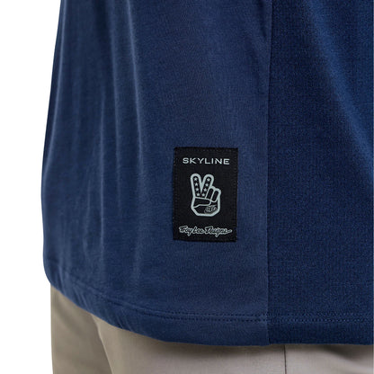 Troy Lee Designs Skyline Short Sleeve Ride Tee - Locals - Midnight