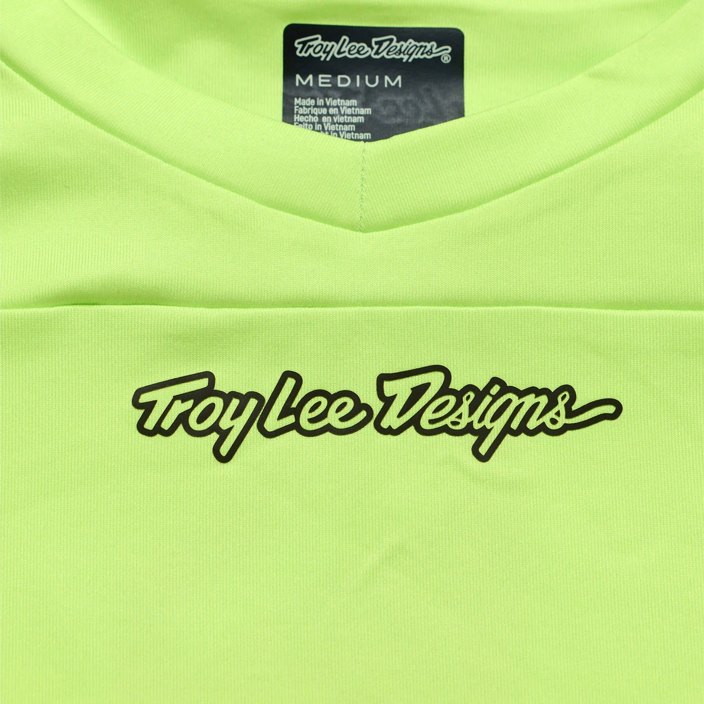 Troy Lee Designs Skyline Chill Long Sleeve MTB Jersey - Rockslide - Glo Yellow