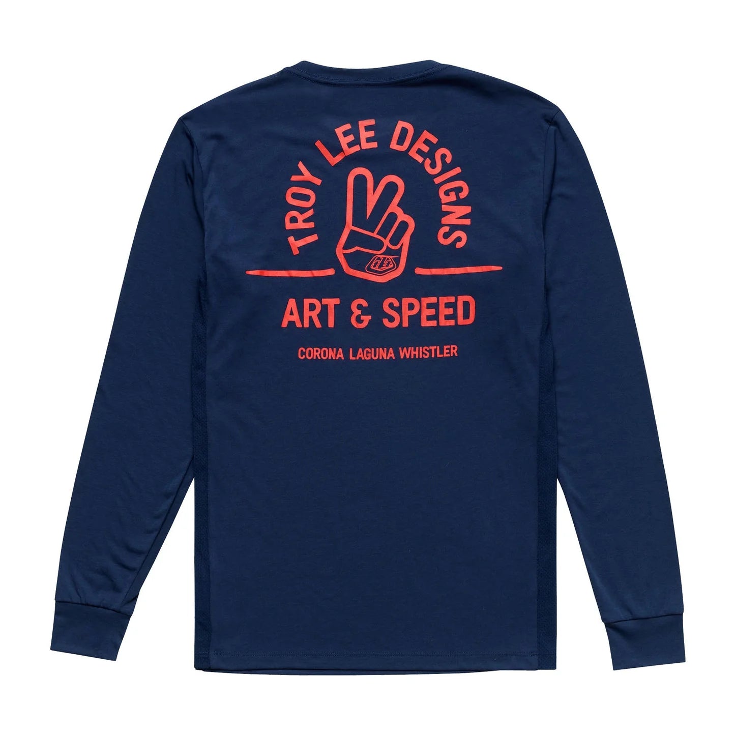 Troy Lee Designs Skyline Long Sleeve Ride Tee - Locals - Midnight
