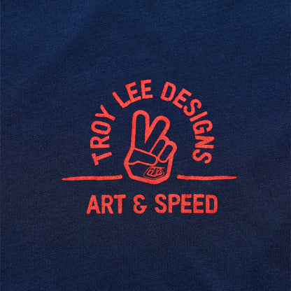 Troy Lee Designs Skyline Long Sleeve Ride Tee - Locals - Midnight