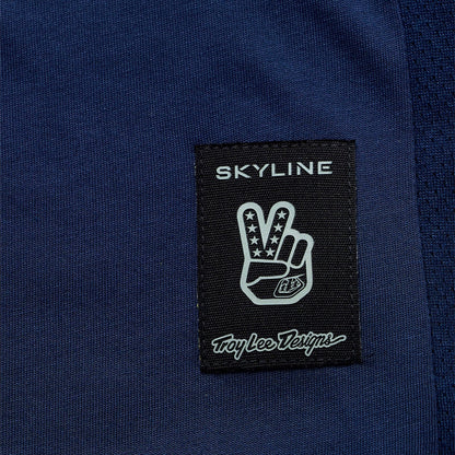 Troy Lee Designs Skyline Long Sleeve Ride Tee - Locals - Midnight