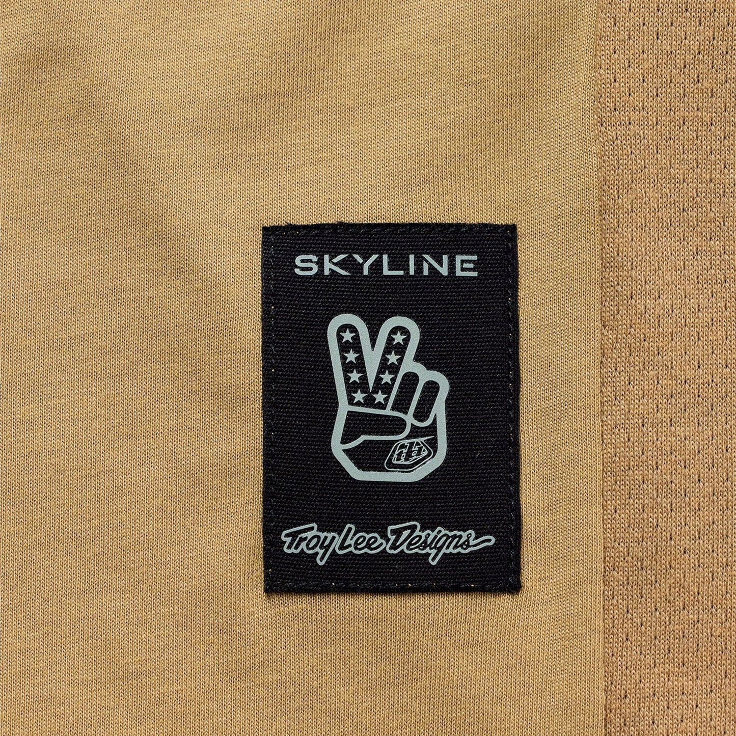 Troy Lee Designs Skyline Long Sleeve Ride Tee - Scrubbed - Timber