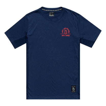 Troy Lee Designs Skyline Short Sleeve Ride Tee - Locals - Midnight