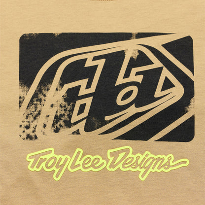 Troy Lee Designs Skyline Short Sleeve Ride Tee - Scrubbed - Timber