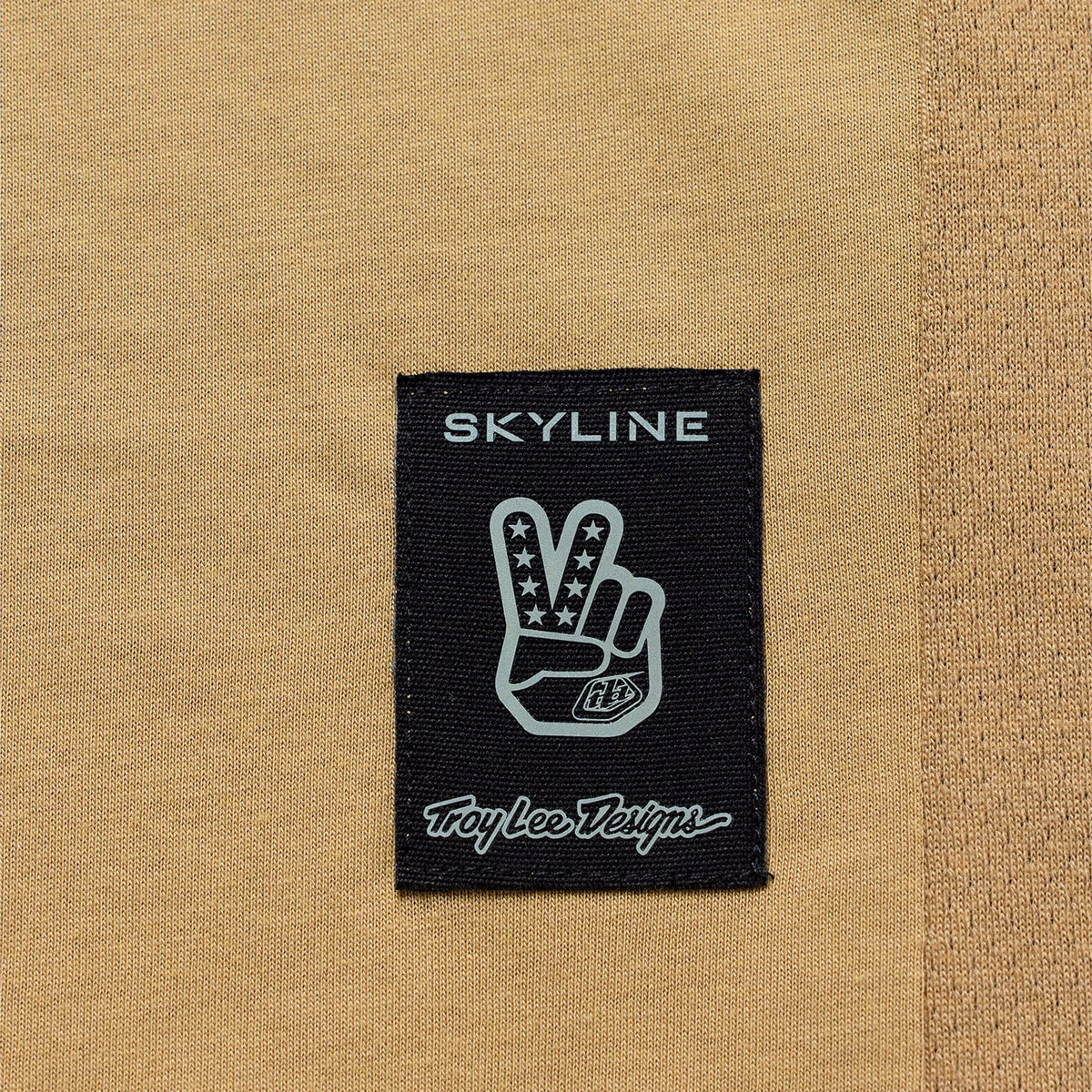 Troy Lee Designs Skyline Short Sleeve Ride Tee - Scrubbed - Timber