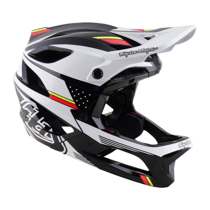 Troy Lee Designs Stage 2 MIPS Full Face Helmet - Proton - White