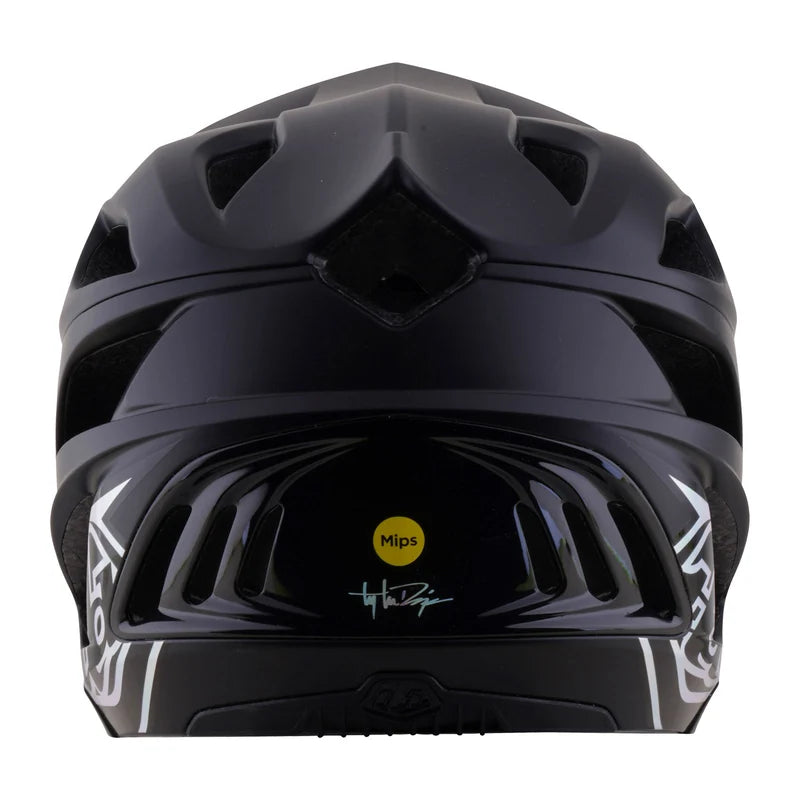 Troy Lee Designs Stage 2 MIPS Full Face Helmet - Stealth Black