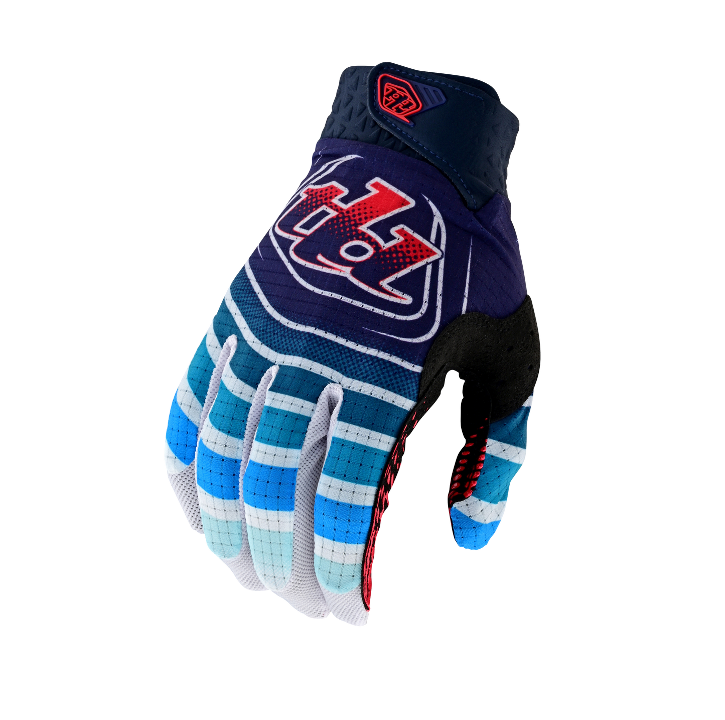 Troy Lee Designs Air MTB Glove - Youth - Wavez - Navy-Red