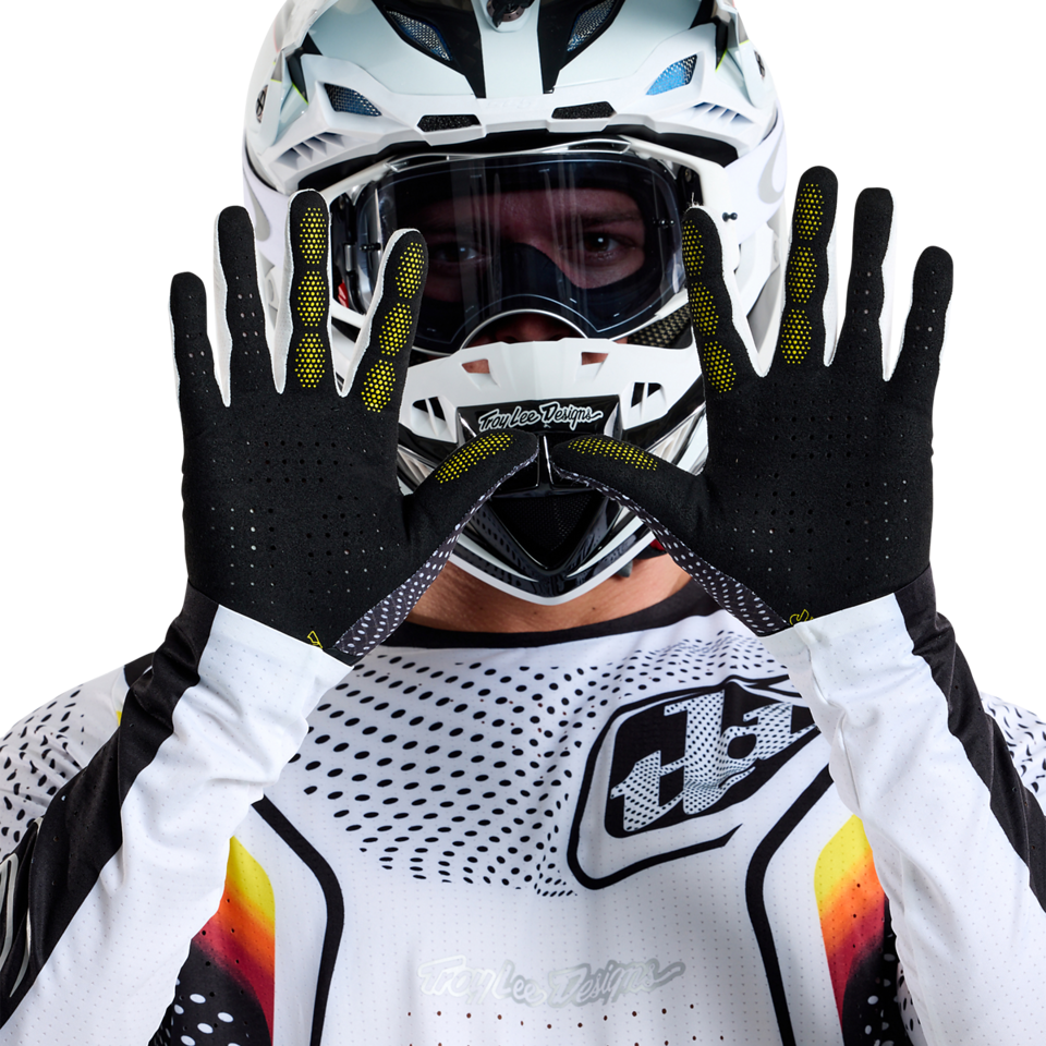 Troy Lee Designs Air MTB Glove - Optic - White-Black