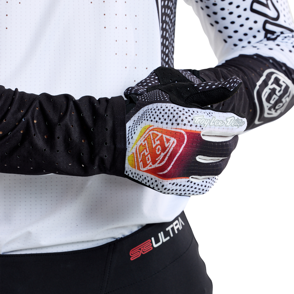 Troy Lee Designs Air MTB Glove - Optic - White-Black