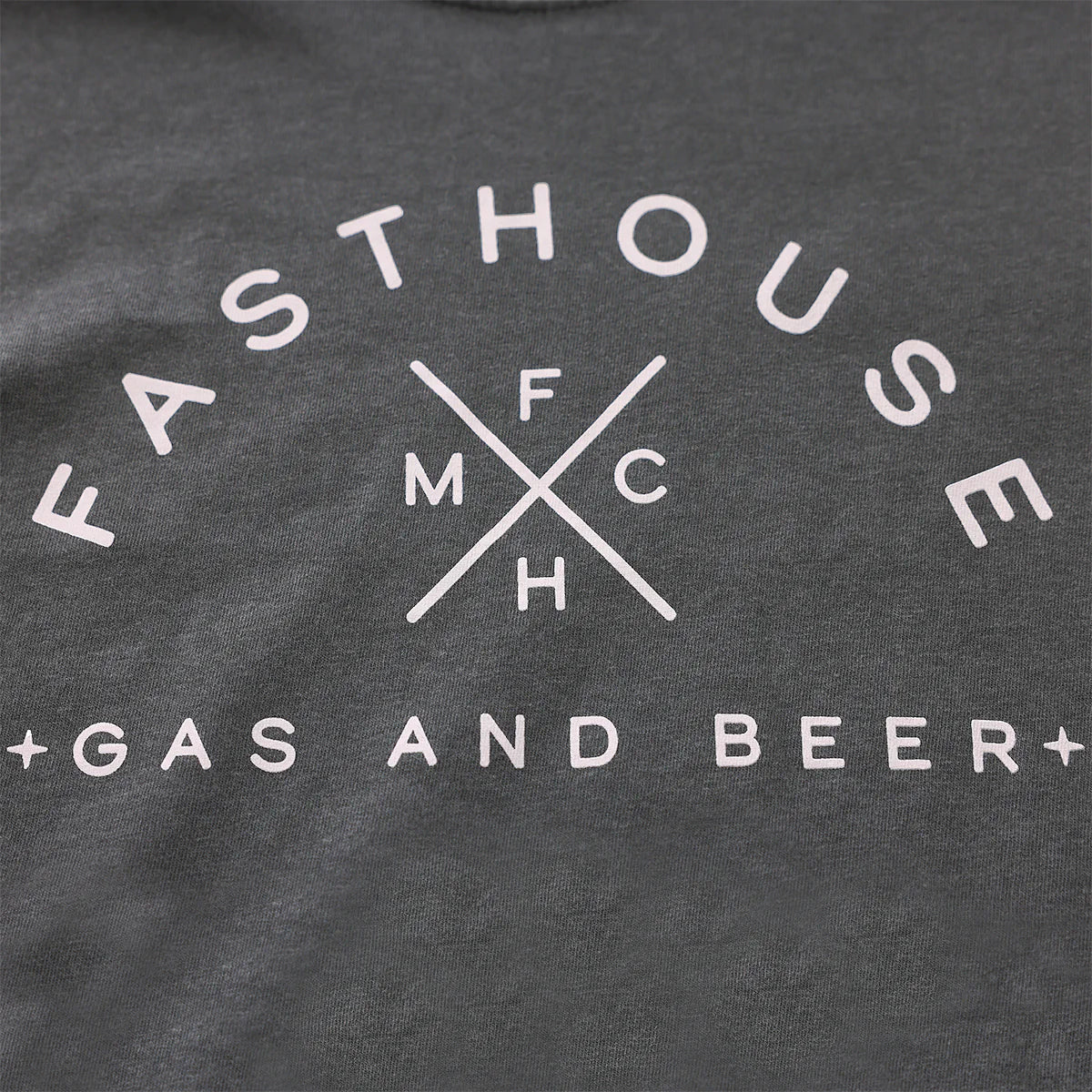 Fasthouse Theory Crop Tee - Womens - Washed Black