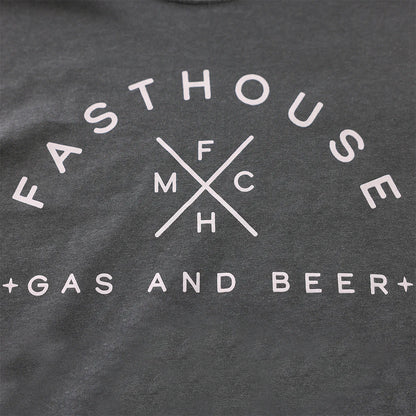 Fasthouse Theory Crop Tee - Womens - Washed Black