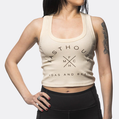 Fasthouse Theory Tank - Womens - Natural