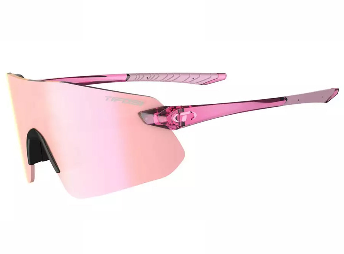 Tifosi Vogel SL Single Lens Sunglasses - Gloss Crystal Pink
