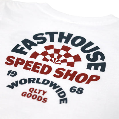 Fasthouse Deco Tee - Toddler - White