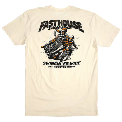 Fasthouse Tracker Tee - Natural