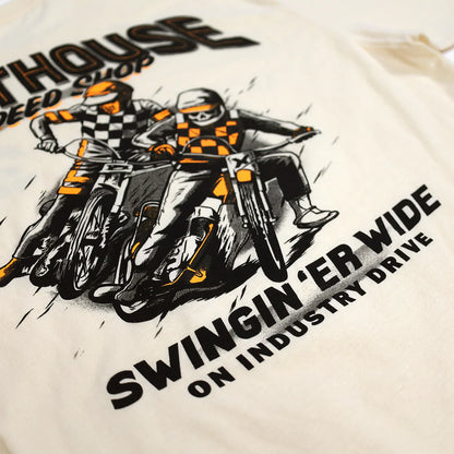 Fasthouse Tracker Tee - Natural