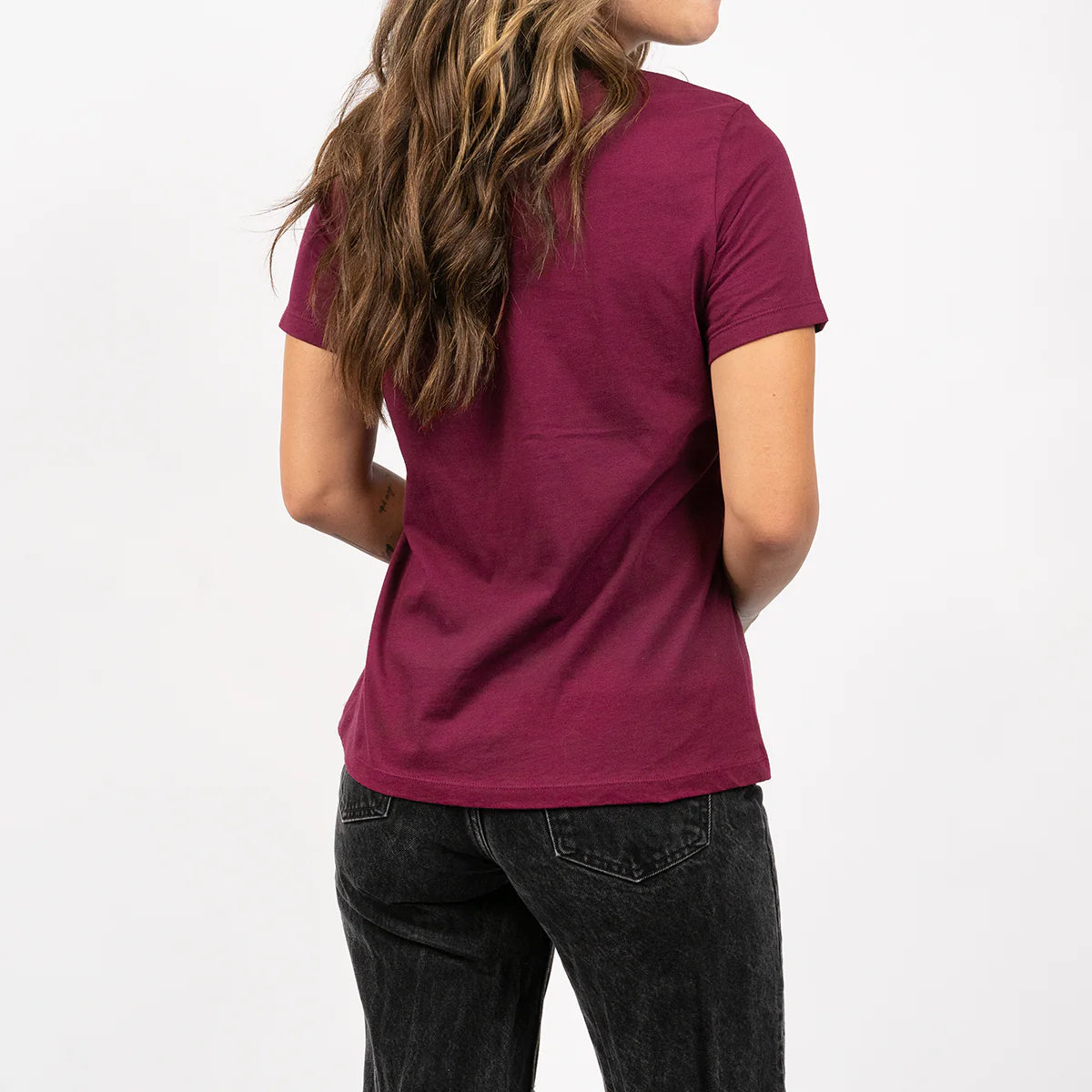 Fasthouse Trinity Tee - Womens - Maroon