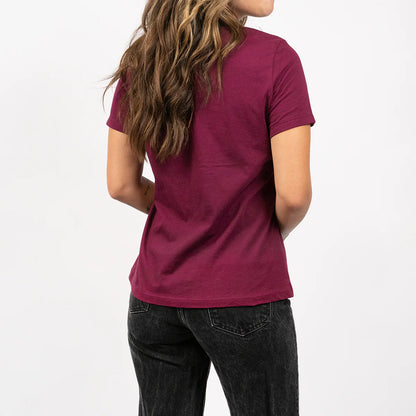 Fasthouse Trinity Tee - Womens - Maroon