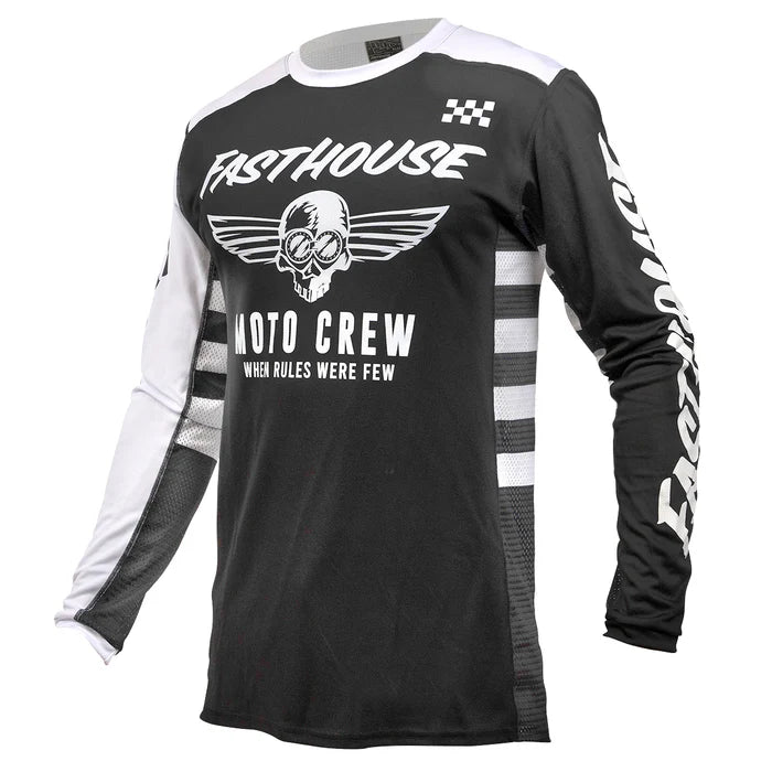 Fasthouse USA Grindhouse Factor Jersey - Black-White