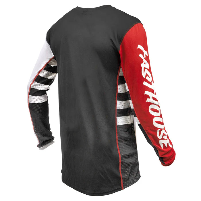 Fasthouse USA Grindhouse Factor Jersey - White-Black