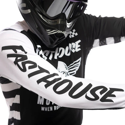 Fasthouse USA Grindhouse Factor Jersey - Black-White
