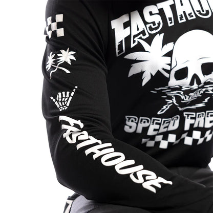 Fasthouse USA Grindhouse Subside Jersey - Youth - Black