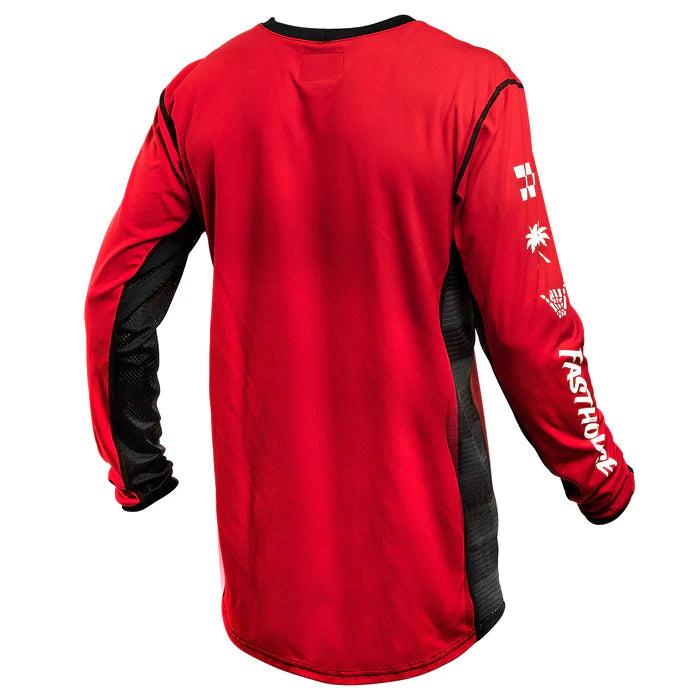 Fasthouse USA Grindhouse Subside Jersey - Youth - Red