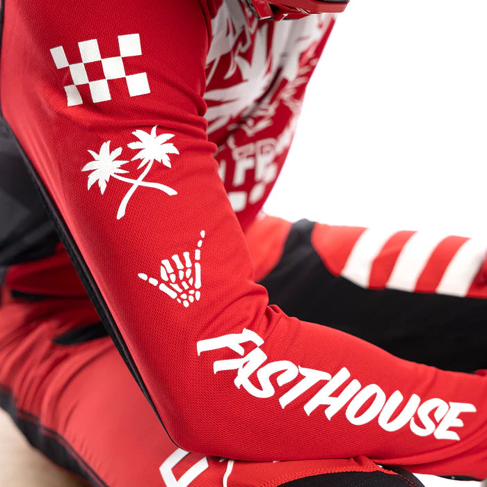 Fasthouse USA Grindhouse Subside Jersey - Youth - Red