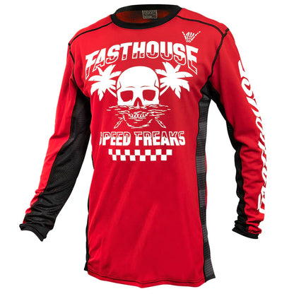 Fasthouse USA Grindhouse Subside Jersey - Youth - Red