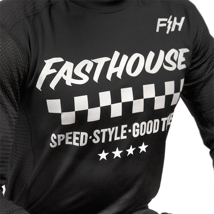 Fasthouse USA Air Cooled Originals Jersey - Youth - Black