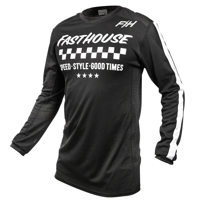 Fasthouse USA Air Cooled Originals Jersey - Youth - Black