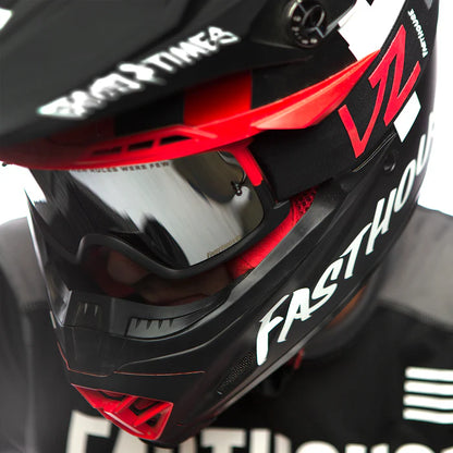 Fasthouse VonZipper Beefy Elrod Goggle - Black-Red
