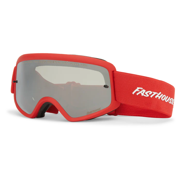 Fasthouse VonZipper Beefy Rally Goggle - Red