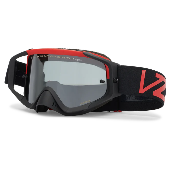 Fasthouse VonZipper Porkchop Elrod Goggle - Black-Red