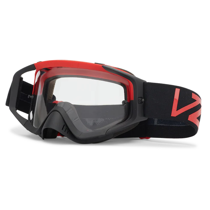 Fasthouse VonZipper Porkchop Elrod Goggle - Black-Red-Clear