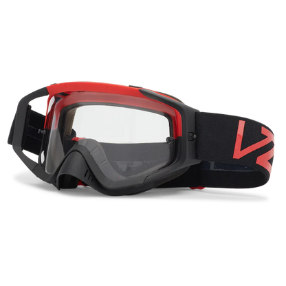 Fasthouse VonZipper Porkchop Elrod Goggle - Black-Red-Clear