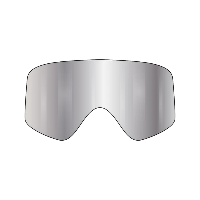 Fasthouse VonZipper Porkchop Spare Injected Goggle Lens - Gray Chrome