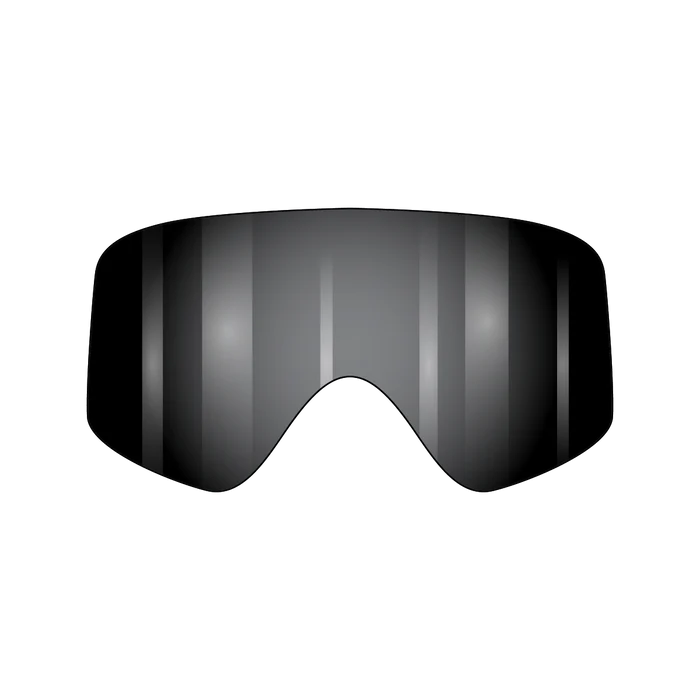 Fasthouse VonZipper Porkchop Spare Injected Goggle Lens - Gray Flash Chrome