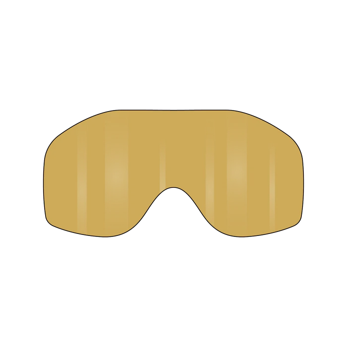 Fasthouse VonZipper Sizzle Spare Lexan Goggle Lens - Amber
