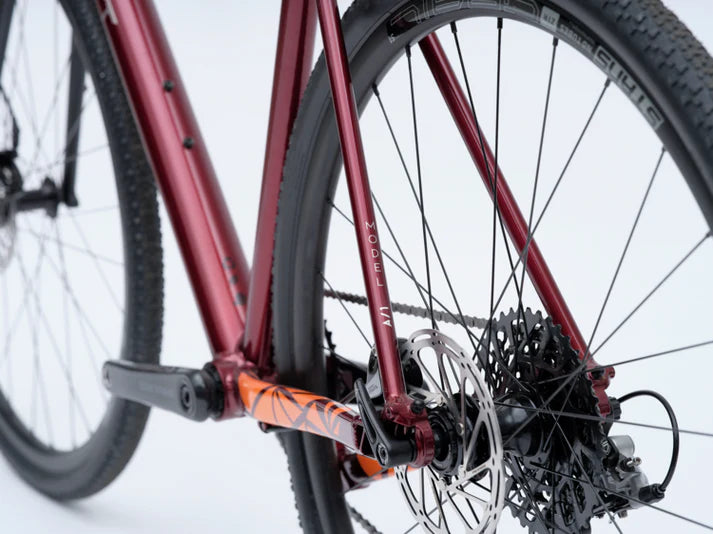 Vaast Bikes A/1 All Road 700c - Rival  - Gloss Berry Red