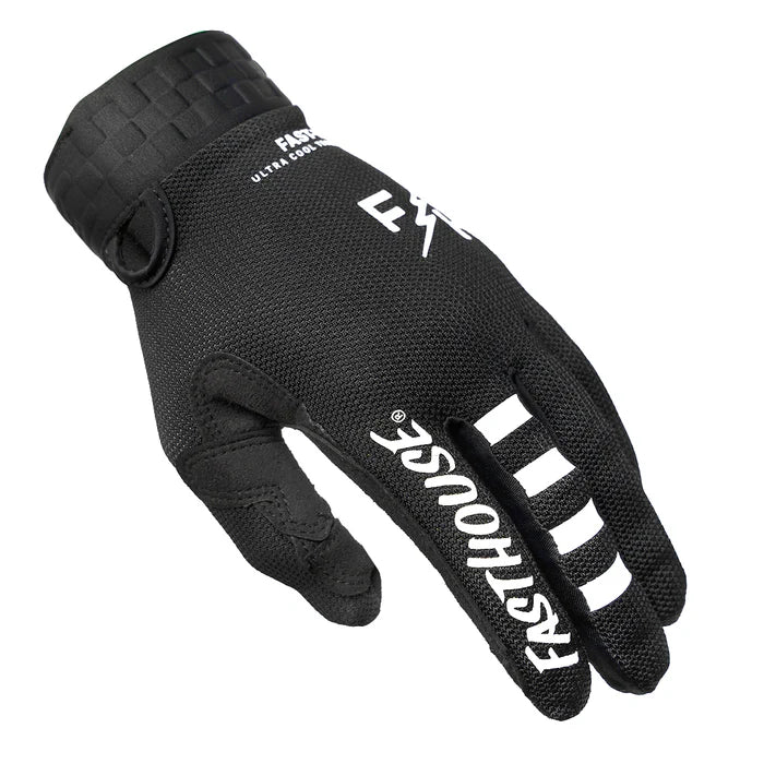 Fasthouse Vapor Glove - Black-Black