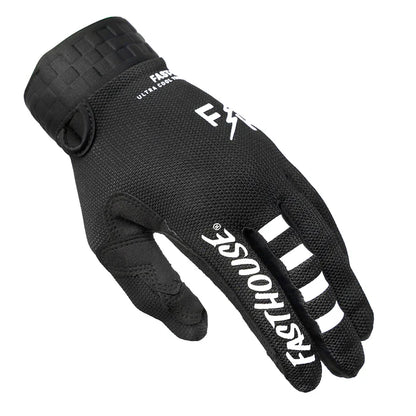 Fasthouse Vapor Glove - Black-Black