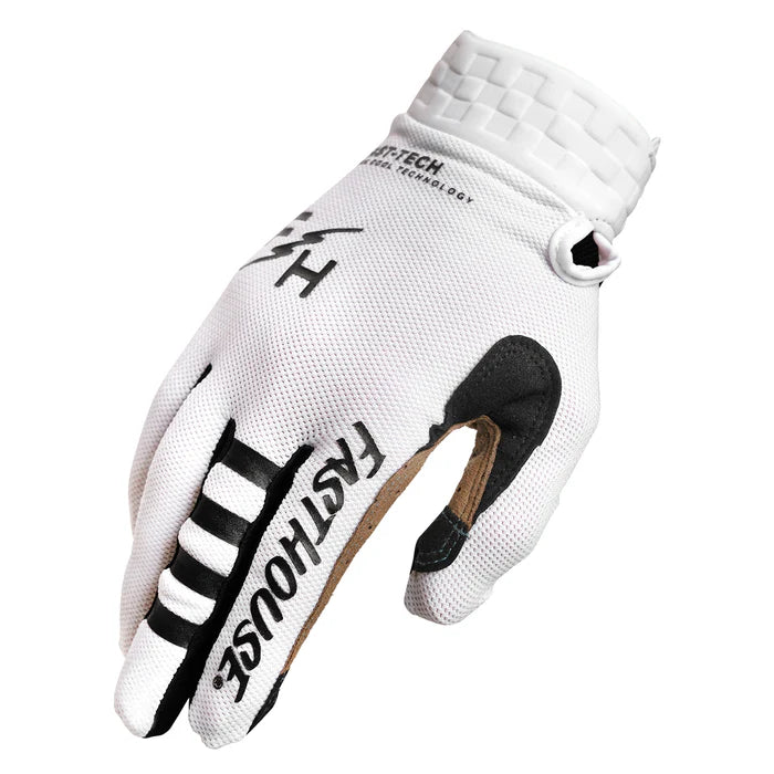 Fasthouse Vapor Glove - White-Black