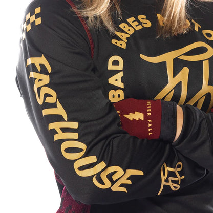 Fasthouse Grindhouse Golden Script Jersey - Womens - Black