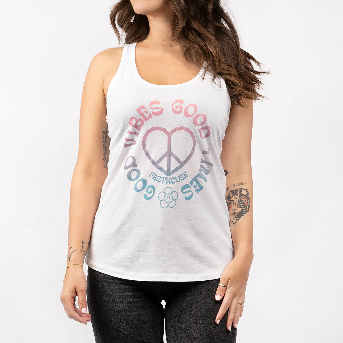 Fasthouse Vivid Tank - Womens - White