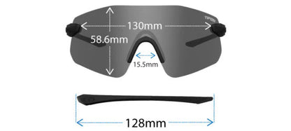 Tifosi Vogel SL Single Lens Sunglasses - BlackOut